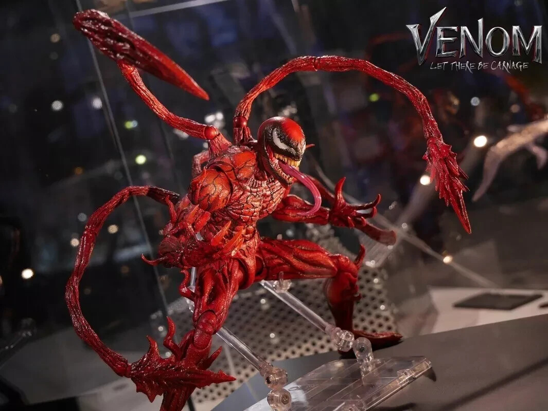 New S.H.Figuarts Carnage 8in Action Figure Venom: Let There Be