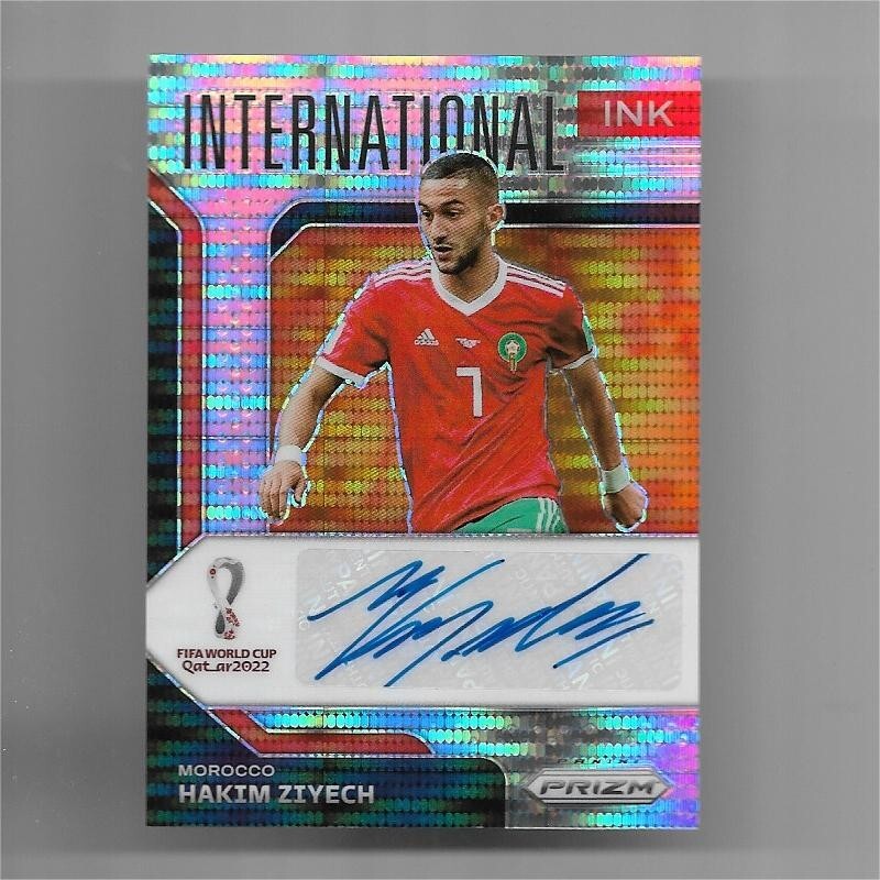 ziyeck panini prizm Qatar signatur psa8