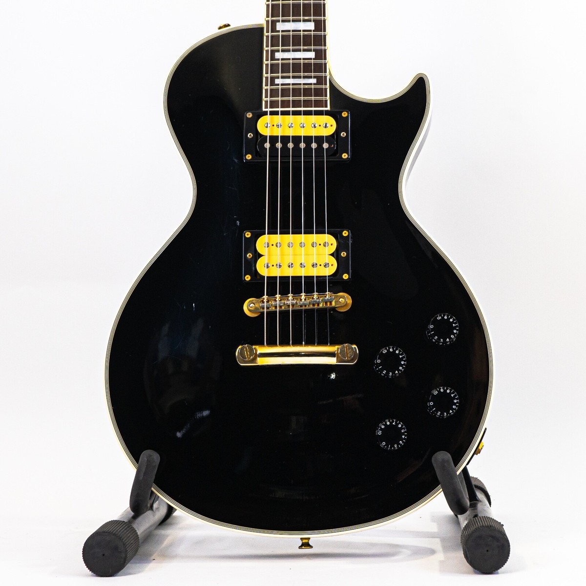 Edwards 黒レスポール Edwards By ESP Les Paul Custom Black Electric