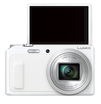 Panasonic Lumix TZ57 20X 15 MP Digital Camera White DMC-TZ57-W