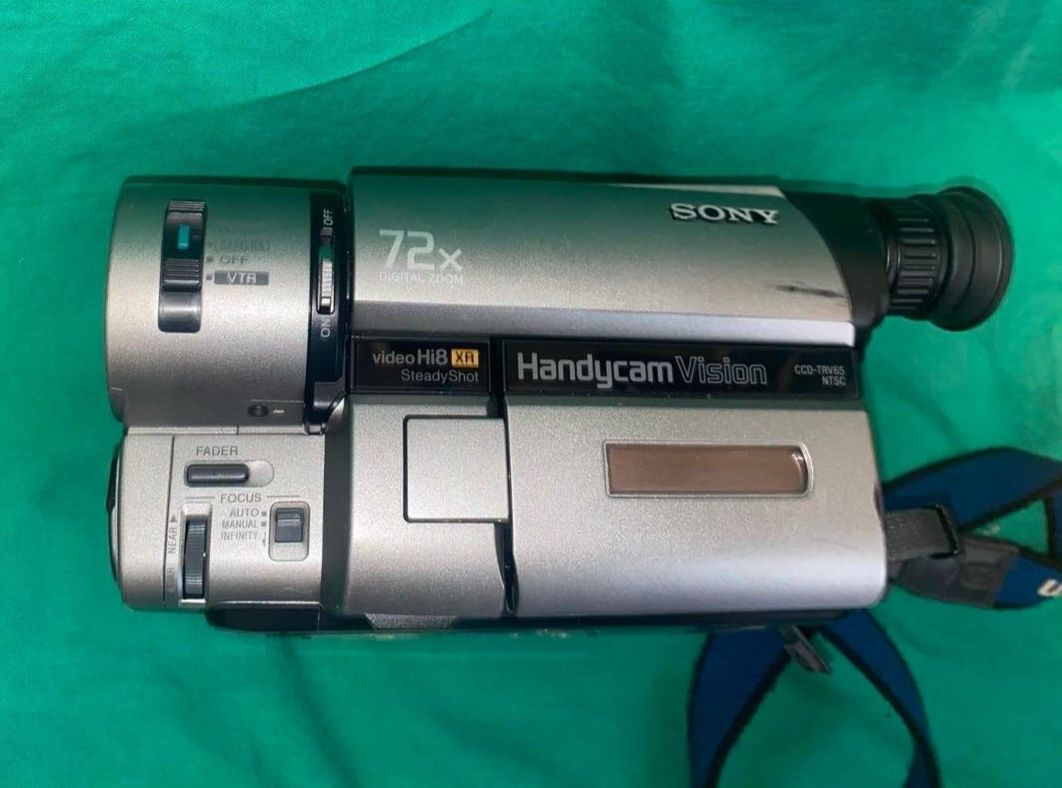 Sony Dcr Trv Sony Ccd Vhs Camera With Night Vision Video Camera