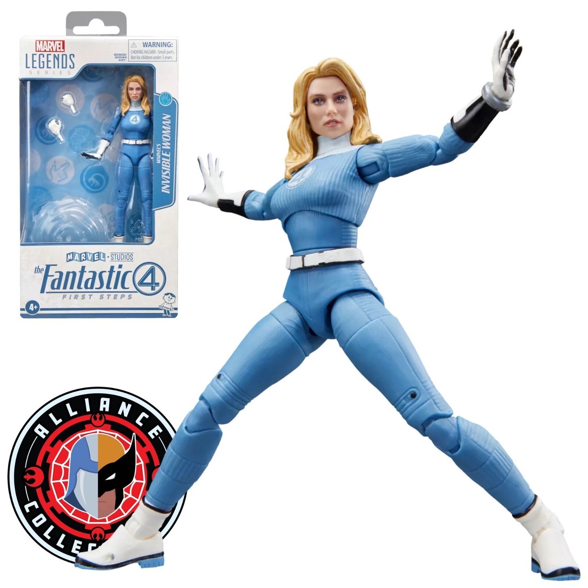 IN HAND! Marvel Legends Fantastic Four First Steps INVISIBLE WOMAN