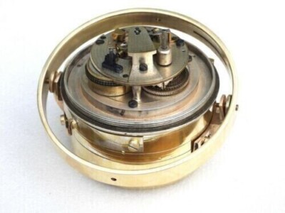 EARLY RARE ANTIQUE CHARLES FRODSHAM LONDON MARINE CHRONOMETER