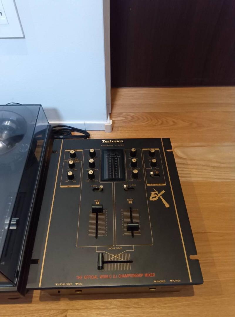 ロネル】 Technics SL1200MK5+SH-EX1200K Technics SL-1200MK5-S