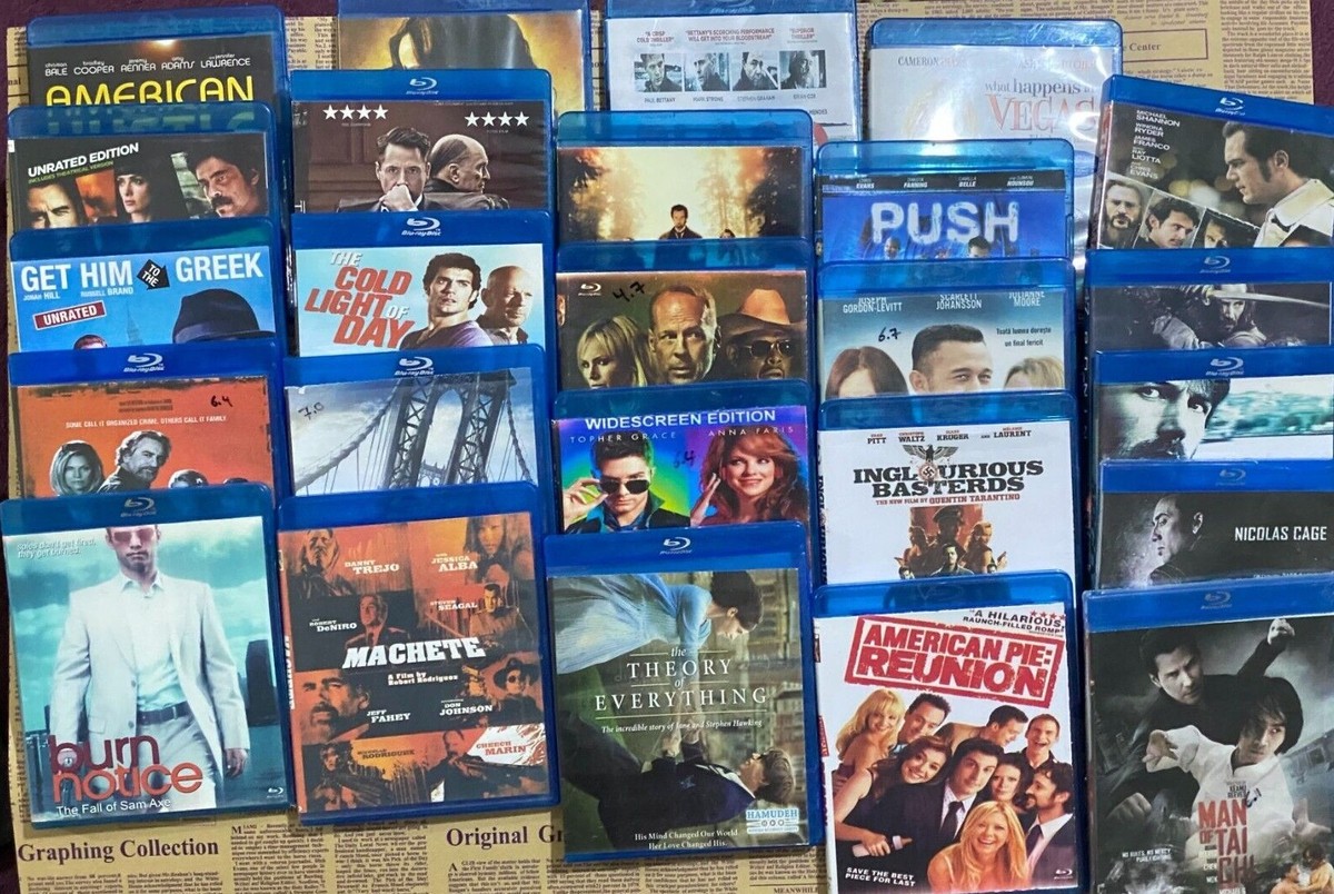 DVD Blu-Ray Disc CD Movies T.V HD 1080 Action Drama Adventure