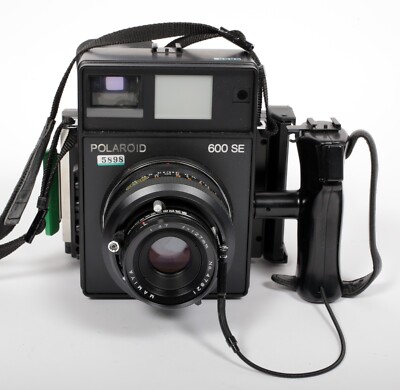 Polaroid 600 SE camera with 127mm F4.7 lens + back #5898 | eBay