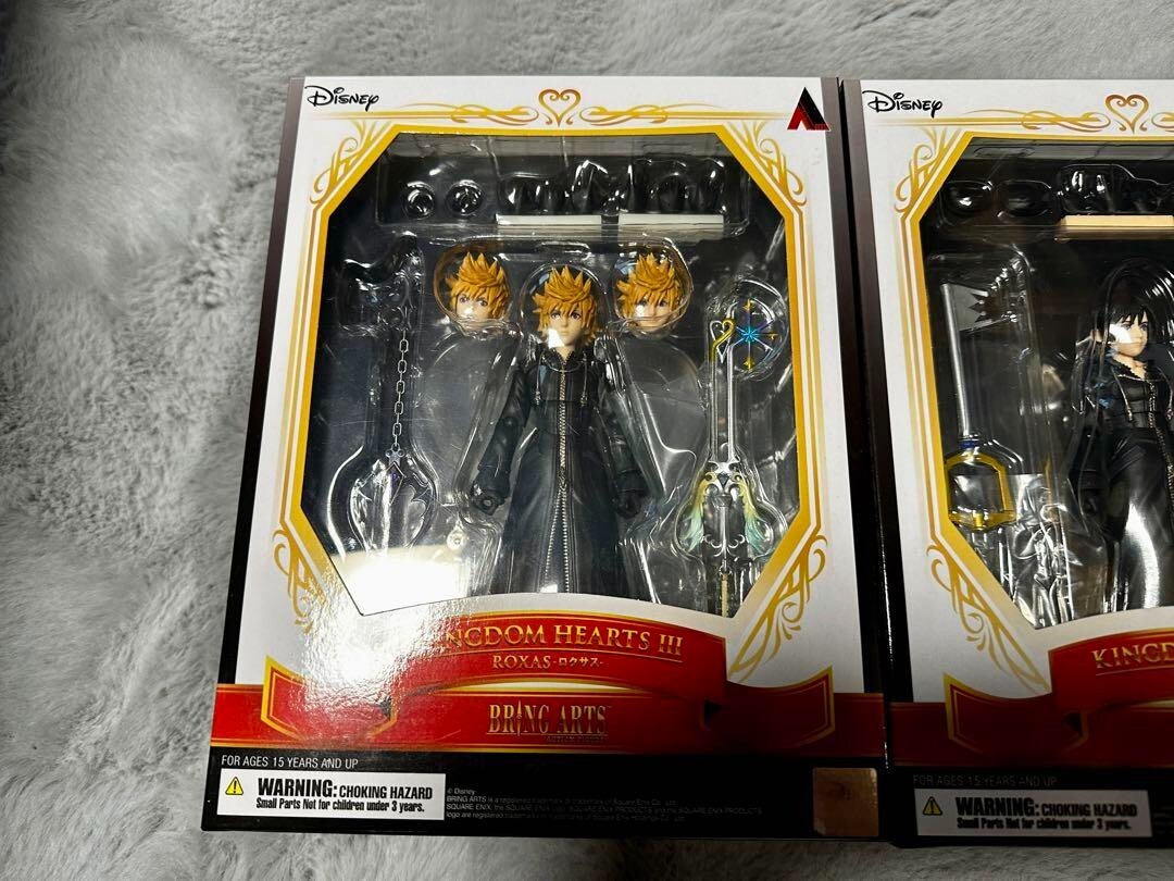 Disney Kingdom Hearts Bring Arts Xion Roxas Axel Figure 3Types Set