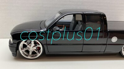 JADA DUB CITY 2002 CHEVY SILVERADO 1:24 BLACK | eBay