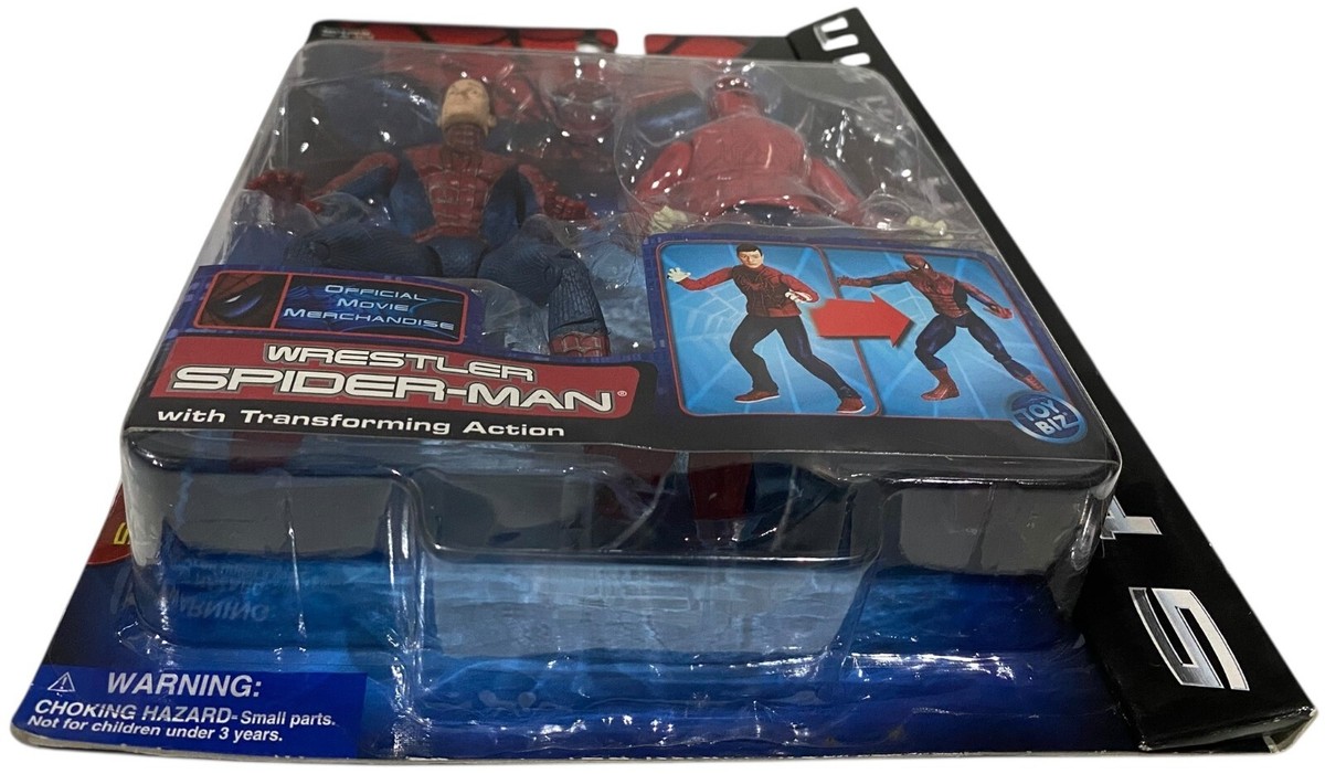 SPIDER-MAN トイビズ レスラー スパイダーマン フィギュア等3点セット