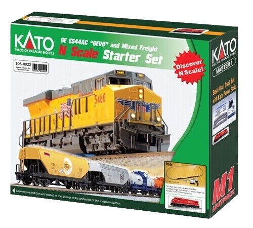 Kato N scale 10-1146 Glacier Express 4 Car Passenger Add-On set