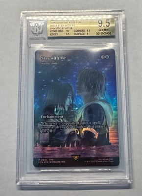 MTG 最後まで… / リスティックの研究 ボーダレス foil 日本語版 FCA)リ