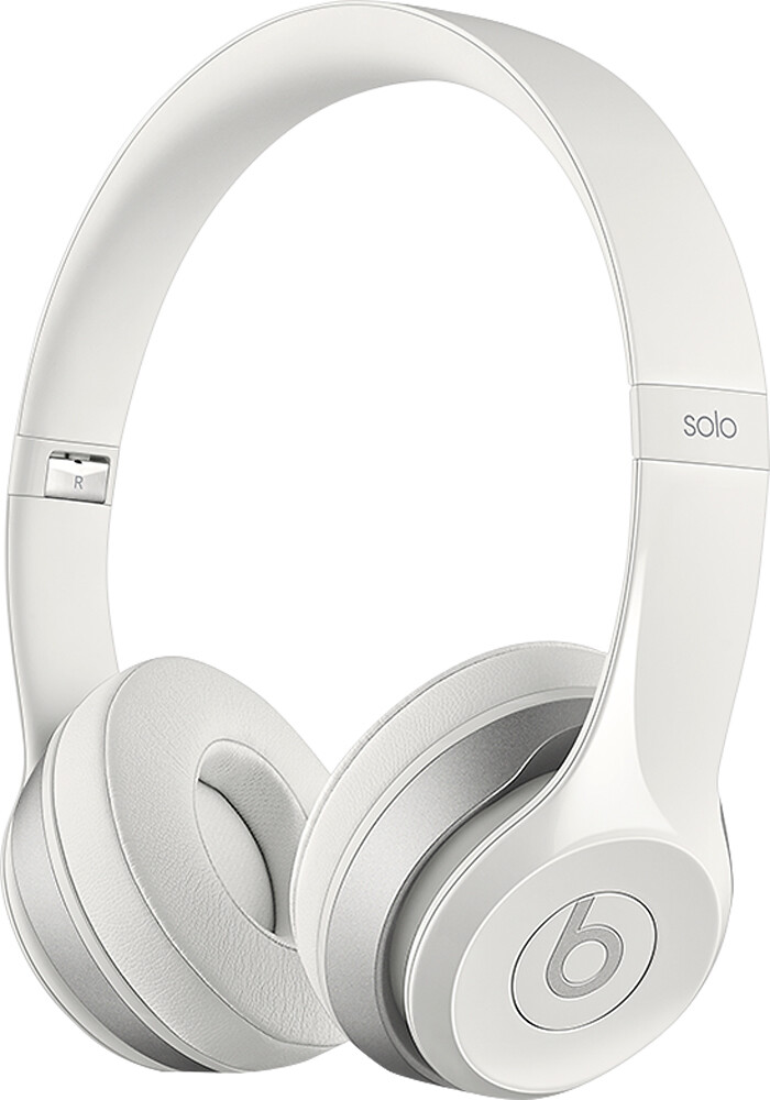 Beats by Dr Dre Solo 2 Wired On-Ear Headphone - White (B0518