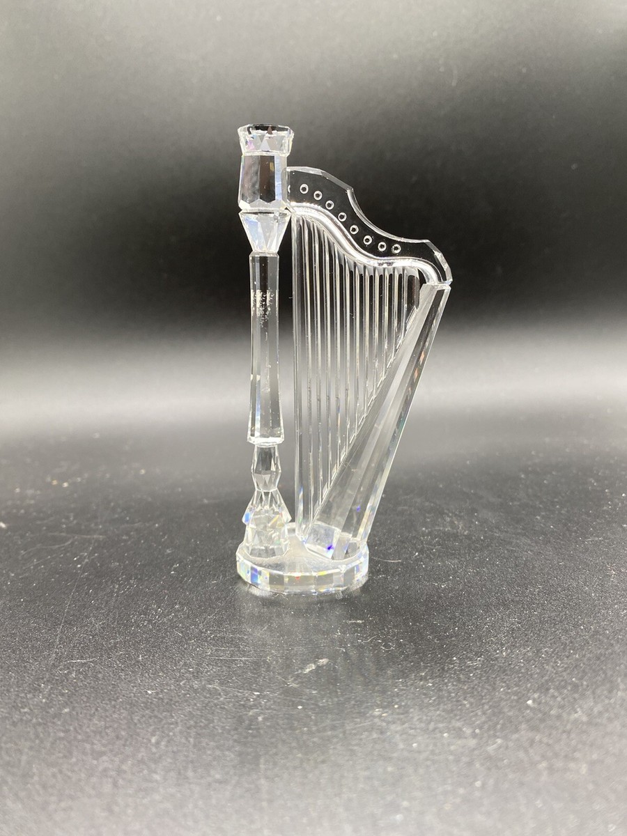 スワロフスキー クリスタル置物 ハープ スワロフスキー クリスタル置物