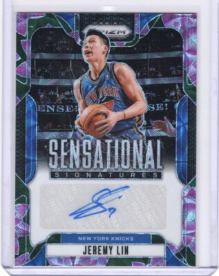 24-25 panini photogenic Jeremy Lin 直筆サイン 注文 24-25 panini