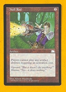 最終値下】MTG 無のロッド/Null Rod 日本語版 1枚 Null Rod