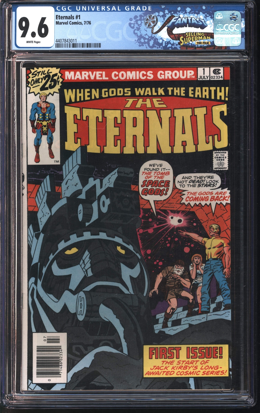 アメコミリーフ Eternals #13 CGC 7.0 アメコミリーフ Eternals #13
