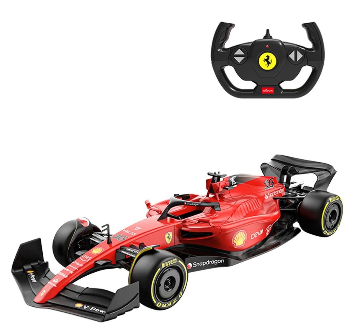 Authentic Licensed Rastar 1:12 Ferrari F1 75 Remote Control Car