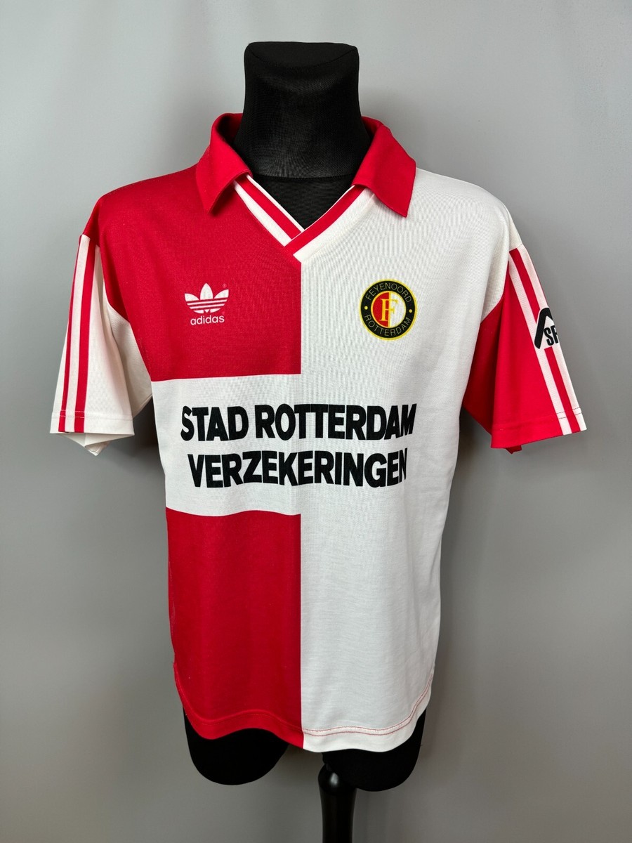FEYENOORD 1993 1994 HOME SHIRT FOOTBALL SOCCER JERSEY MENS ADIDAS