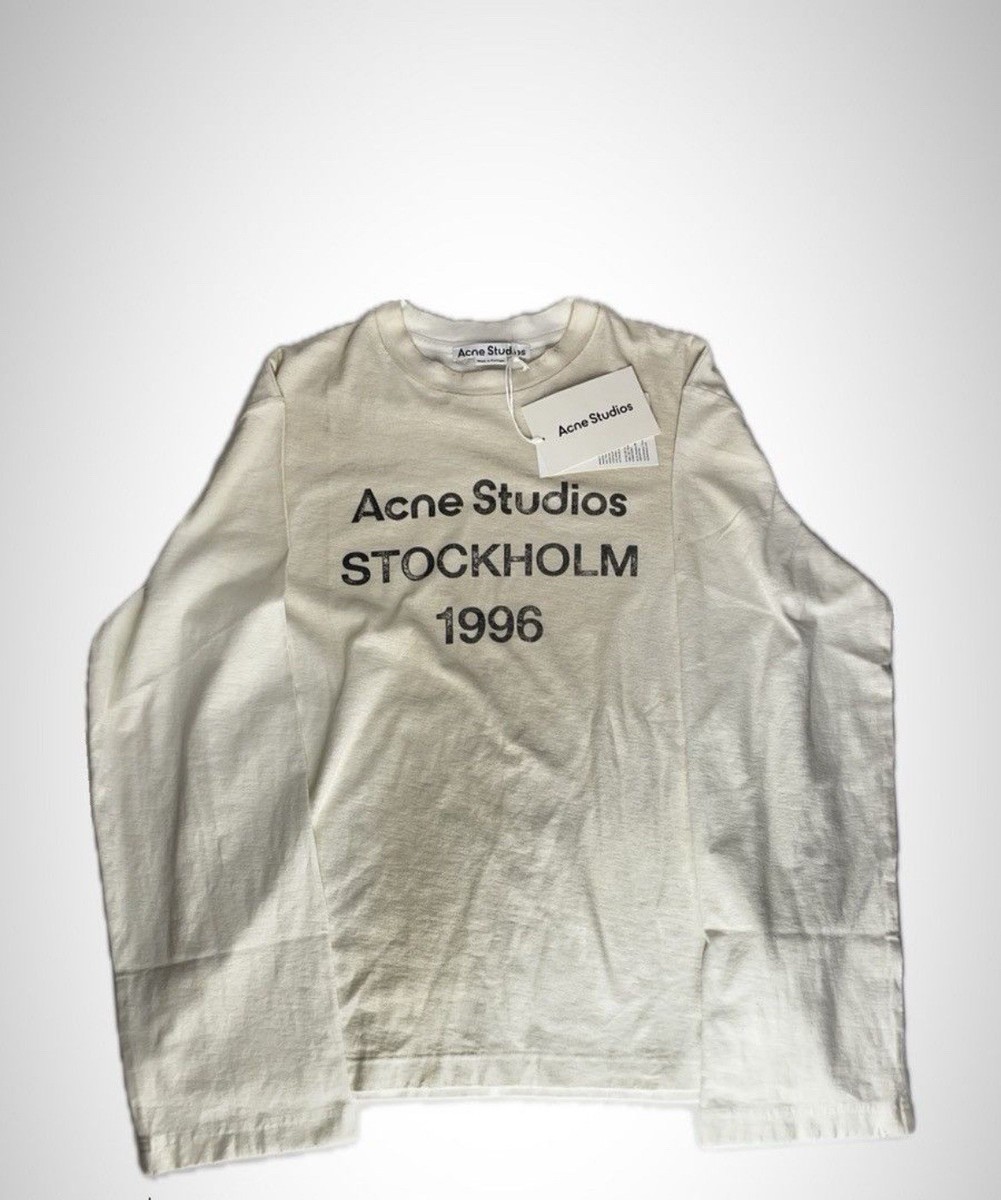 Acne Studios Stockholm 1996 White Long sleeve xxs | eBay