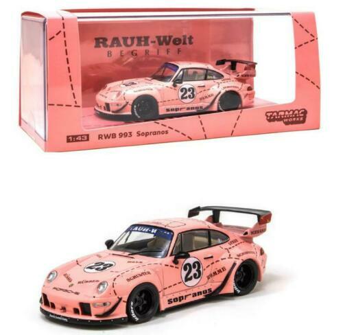 The Sopranos Tarmac Works 2020 Pink Pig PORSCHE 993 RWB Rauh-Welt
