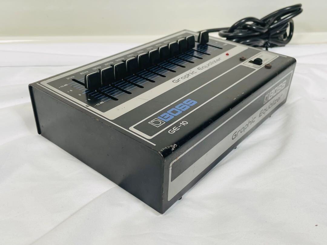 Excellent !! BOSS GE-10 Graphic Equalizer EQ Vintage Guitar Effect