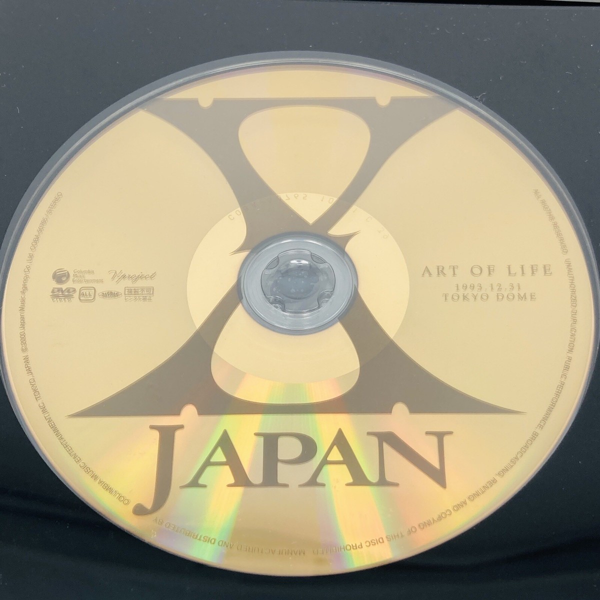 限定】X JAPAN ART OF LIFE 1993東京ドームDVD 限定】X JAPAN ART OF