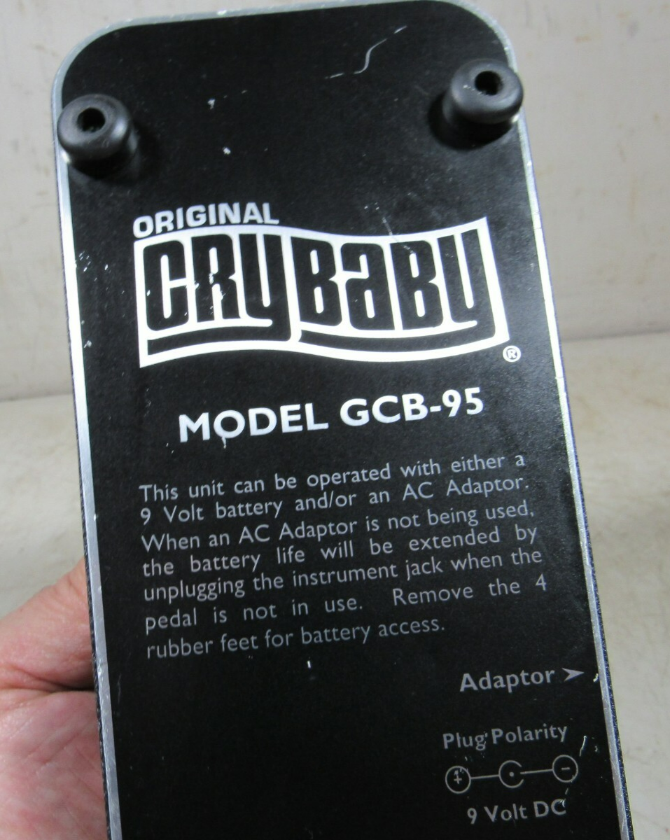 Vintage 1994/95 Jim Dunlop Cry Baby Model GCB-95 Wah-Wah Guitar