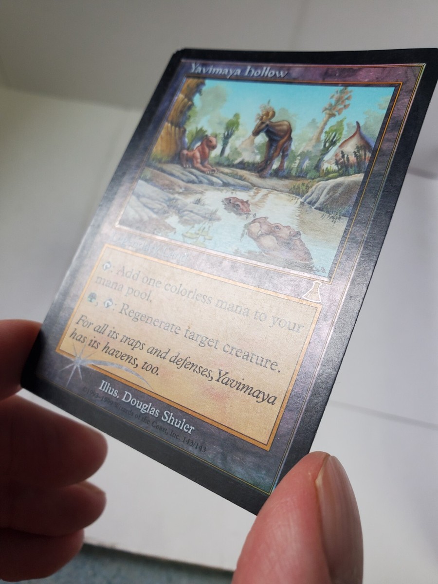 MTG Yavimaya Hollow Foil English UD Urza's Destiny EX | eBay