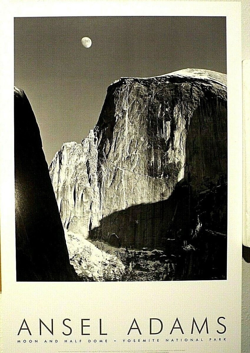 額装品/Moon and Half Dome/エンボスマーク/アンセルアダムス 【公式通販】