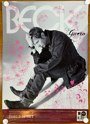 BECK / Guero 2005 Japan Original Promo Poster B2 20x28in