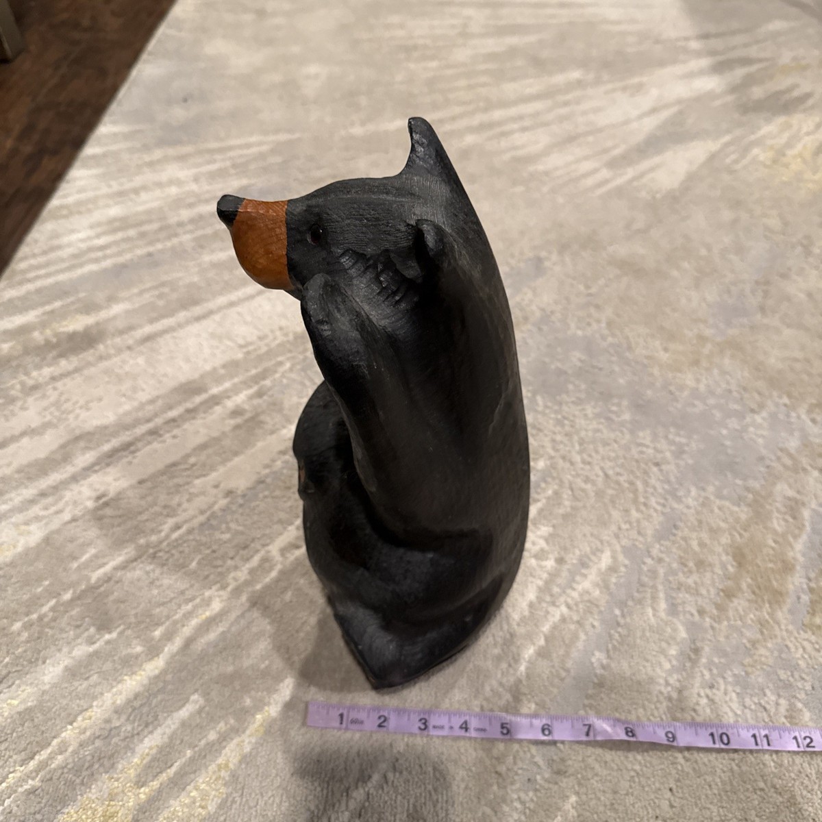 Big Sky Bear (Mikey) Rare Jeff Fleming Big Sky Carvers Black Bear