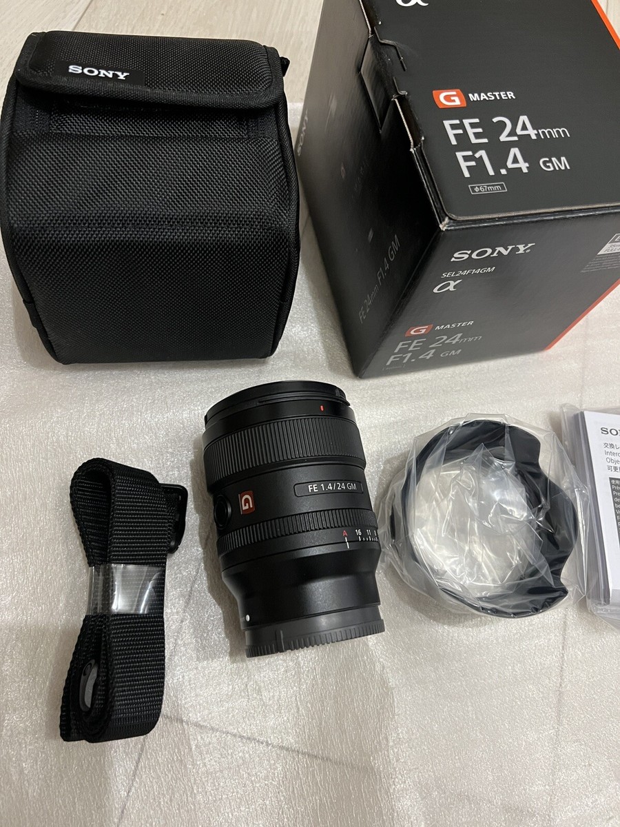 Sony FE 24mm f/1.4 GM Camera Lens Wide Angle Full Frame