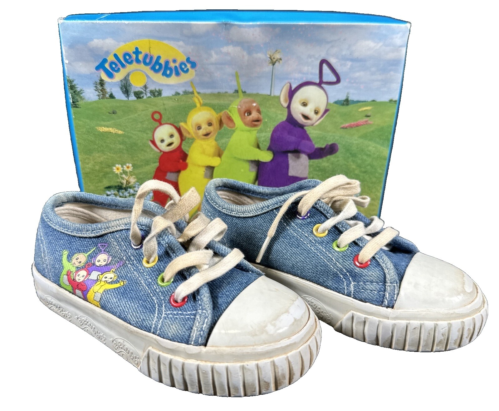 激レア】90s ビンテージ テレタピーズBOX 4体セット コンプリート 2025