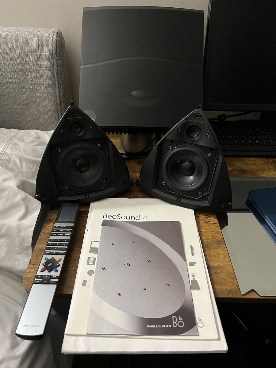 B&O Beosound 4,天然木製ケース付きBeolab 4000 B&O Beosound 4,天然