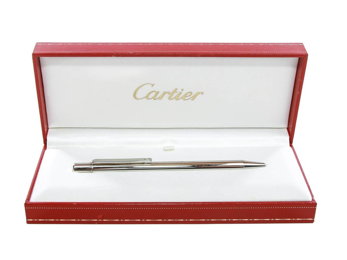 Authentic Cartier Stylo Bille Must II Ballpoint Pen M size | eBay
