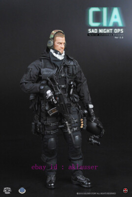 Soldierstory 1/6 Ss037 Cia Sad Night Ops Special Activities