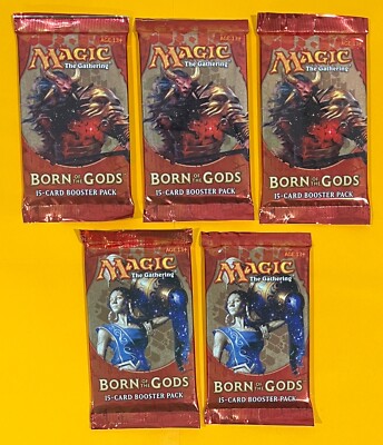 MTG BORN OF THE GODS Pack (X5) Sealed (OldManMTG 008-728) | eBay