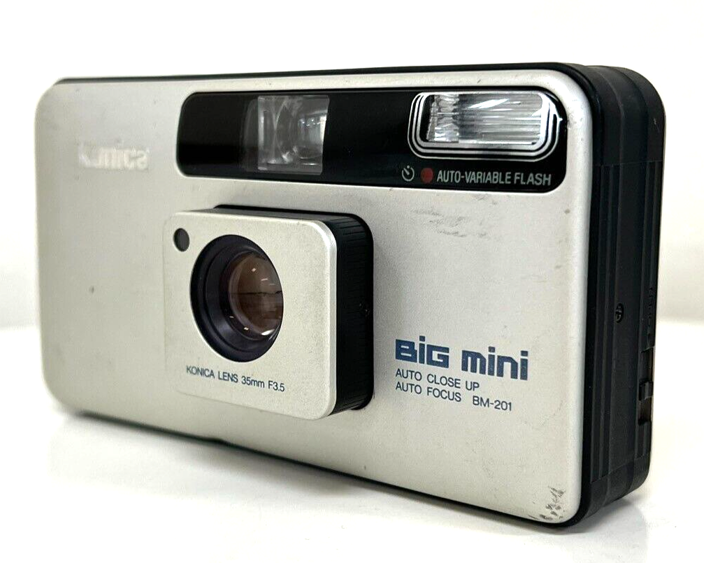 Bm 201 Konica Compact Film Camera Exc+5 Read Konica BIG Mini BM