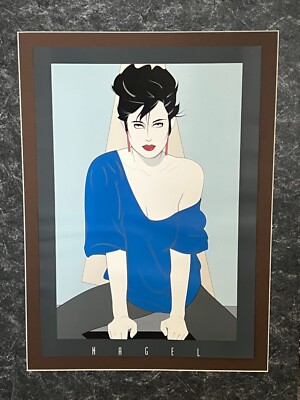 Original Vintage Patrick Nagel Poster Print Artwork Modern Home