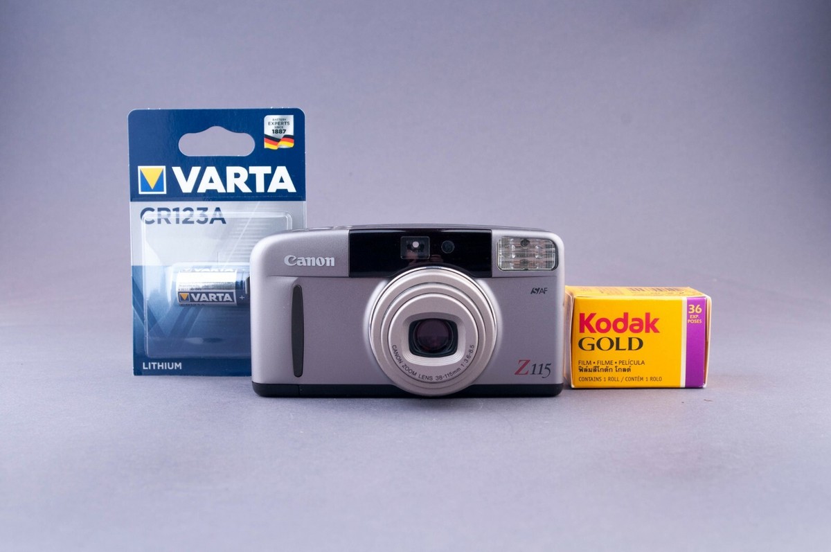 Canon Z 115 BOX 35mm Point&Shoot Film Camera | eBay