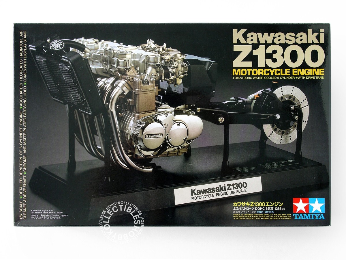 Tamiya 1/6 Kawasaki Z1300 1286cc DOHC 6 Cylinder Motorcycle Engine