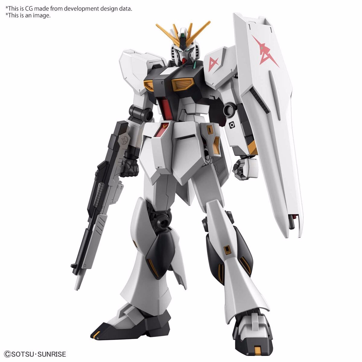 Gundam • 1/144 Entry Grade • RX-93 Nu V • Gundam Model Kit