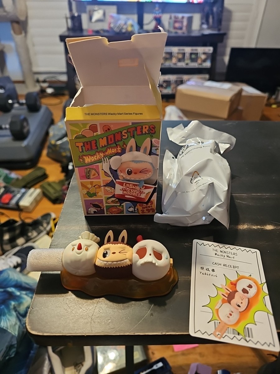 POP MART Labubu The Monsters Wacky Mart Vinyl Plush Blind Box