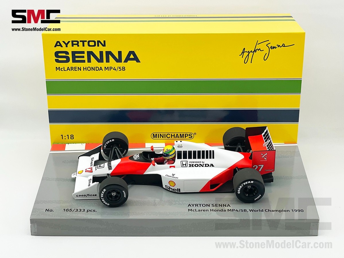 Mclaren MP4/5B #27 Ayrton Senna 1990 F1 World Champion 1:18