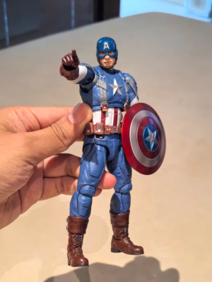 Medicom Mafex Captain America Comic Ver. Action Figure 6 inch | eBay