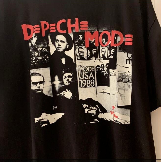 Depeche Mode band Concert Short Sleeve Unisex T-Shirt All Size