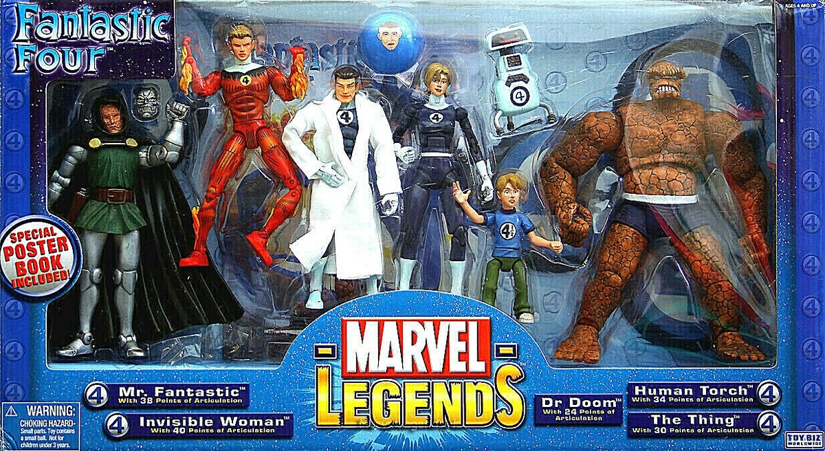 Marvel Legends ファンタスティック・フォー 4体セット Set Of 4