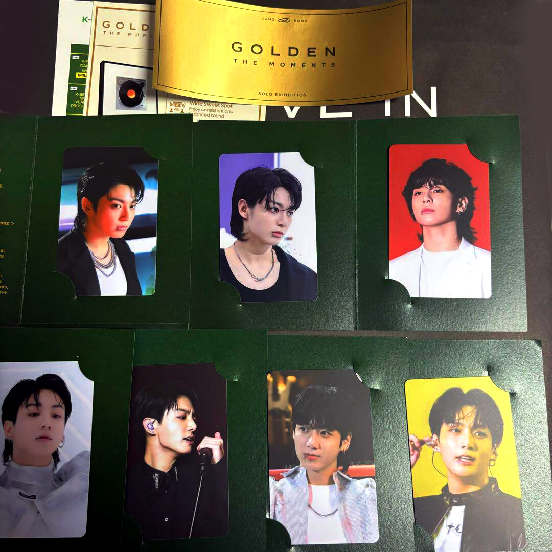 BTS JUNGKOOK Exhibition GOLDEN : The Moments POP UP Benefits