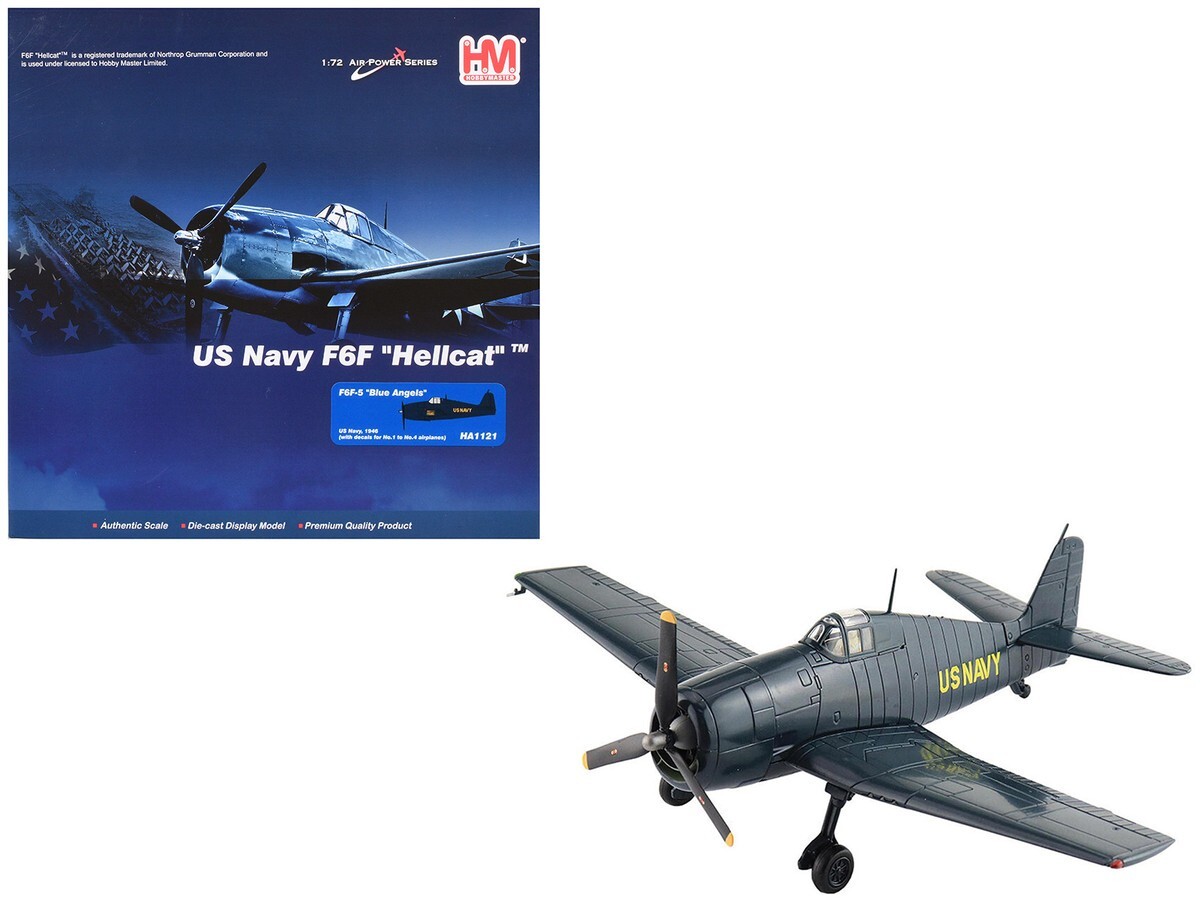 Hobby Master Grumman F6F-5 Hellcat Aircraft 