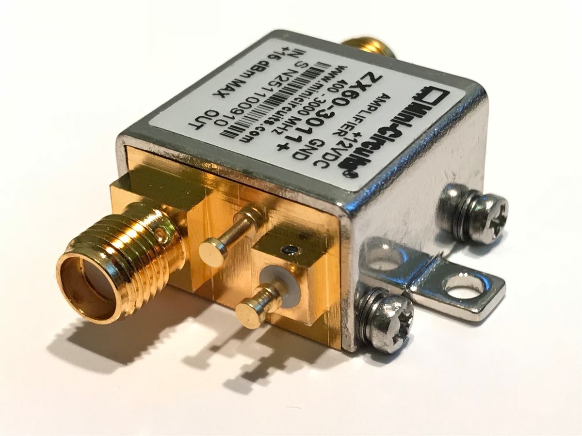 MINI-CIRCUITS ZX60-3011+ BROAD BAND LNA 400Mhz - 3.0Ghz 21dBm RF